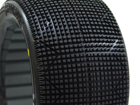 Procircuit Reifen "TRIGON" inkl. Einlagen unverklebt 1:8 Truggy  C2 Soft