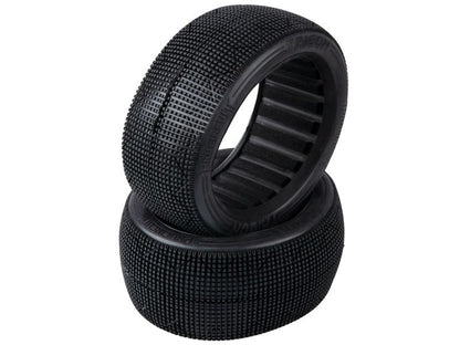 Procircuit Reifen "TRIGON" inkl. Einlagen unverklebt 1:8 Truggy  C2 Soft