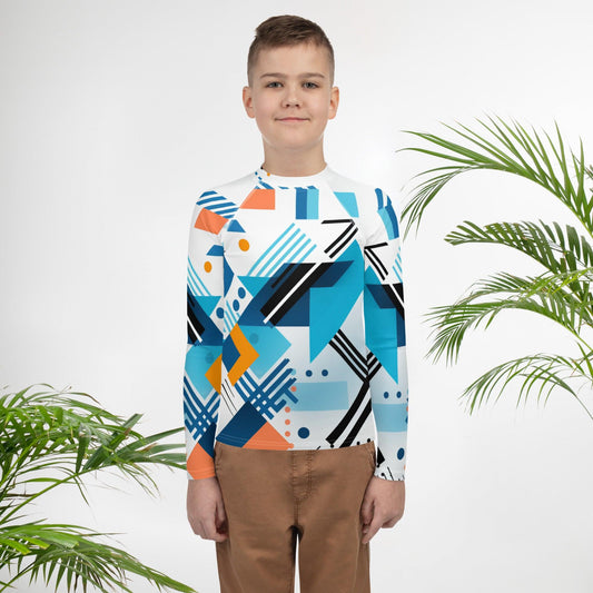 Rash Guard für Jugendliche "Geometric Harmony" - Artexio