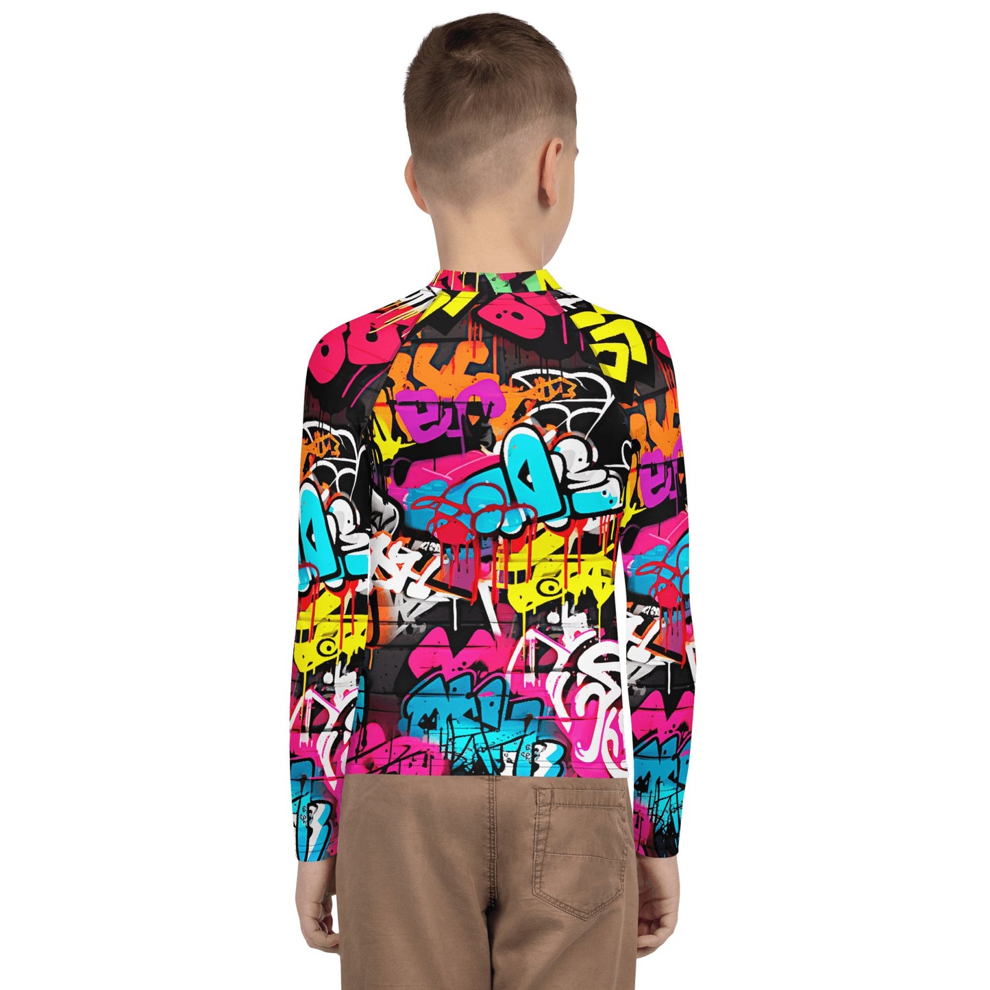 Rash Guard für Jugendliche "Graffiti" - Artexio