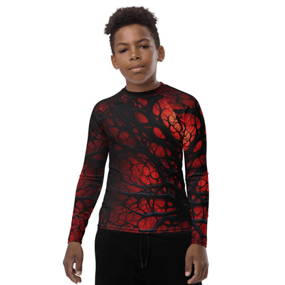 Rash Guard für Jugendliche "Inferno of Shadows" - Artexio