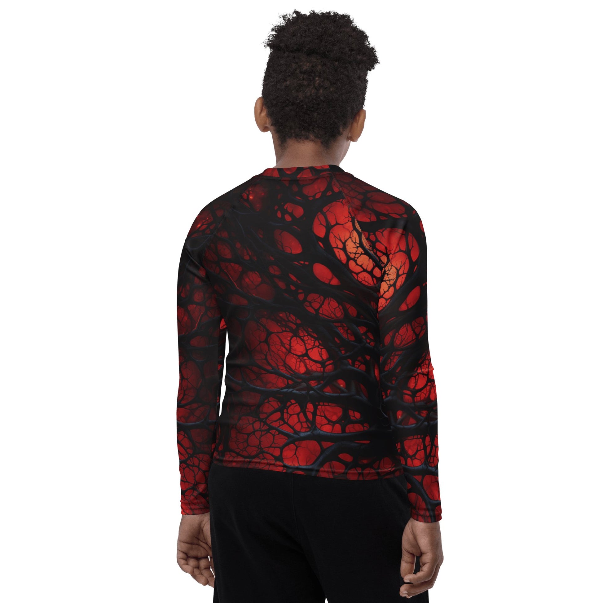 Rash Guard für Jugendliche "Inferno of Shadows" - Artexio