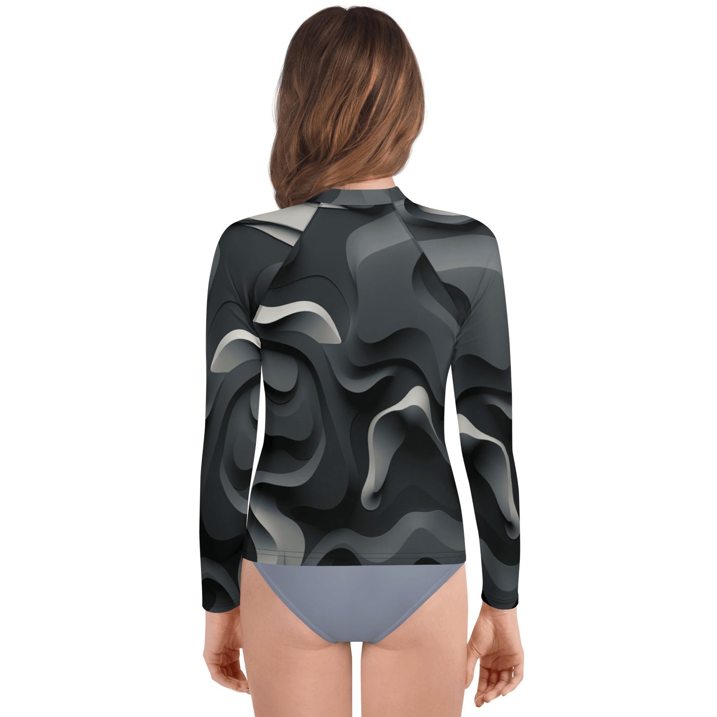 Rash Guard für Jugendliche "Monochrome Flow" - Artexio