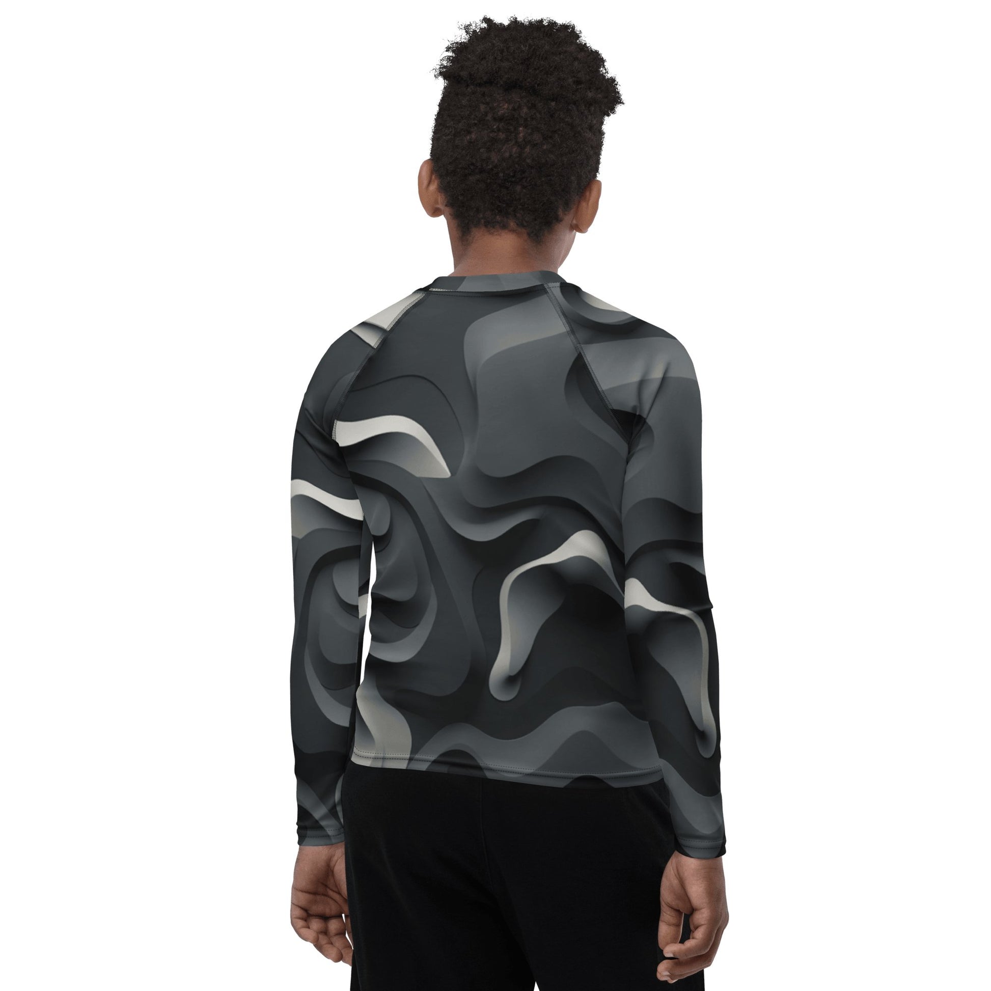 Rash Guard für Jugendliche "Monochrome Flow" - Artexio