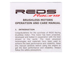 REDS Racing Brushless RC Auto VX3 Motor 7.5T Sensor GEN3