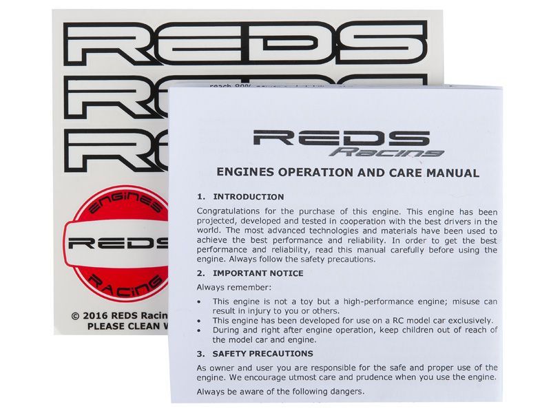 REDS Racing Buggy 521 Sport RC Nitro Motor tuned by Mario Rossi Race Combo