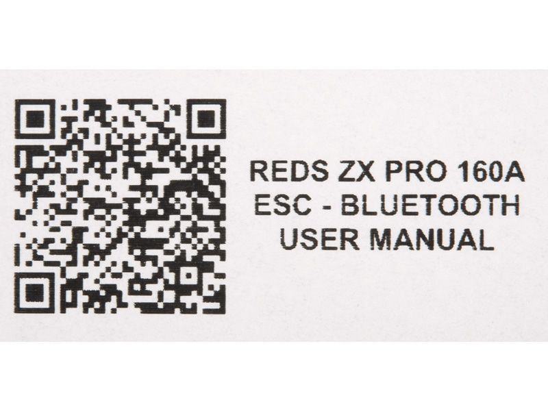 REDS Racing ZX Competition 1:10 Brushlessregler GEN2 Pro 160A inkl. Bluetooth Modul