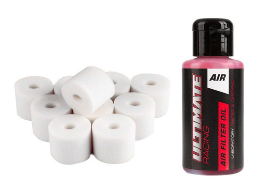 RT Luftfilterschaumstoff (10) mit Öl für Mugen MBX - 7/8