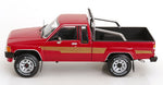 KK-Scale Toyota Hilux Xtra Cab 4x4 1985 - Red 1:18 Modell