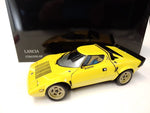 Kyosho Lancia Stratos HF – Yellow 1:18 Model