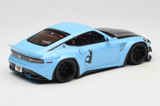 GT-Spirit Nissan Fairlady Z Pandem 2025 China Blue 1:18 model