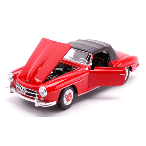 Welly Mercedes 190 SL (W121) 1955 - Red 1:24 Modell