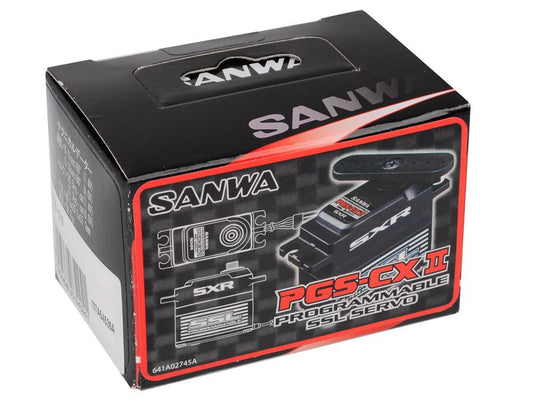Sanwa PGS-CX V2 High Torque Type Servo 0,11sec/26,5kg für 1:8 Offroad