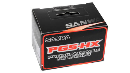 Sanwa PGS-HR Mini Digital Servo 0,10sec/5,8kg mit Aluminium Obergehäuseteil für 1:12 Onroad
