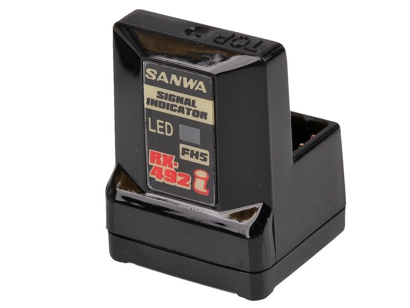 Sanwa RX-492i Empfänger EP-Racing (4-Kanal/FH5) SUR-SSL + Signal Indicator