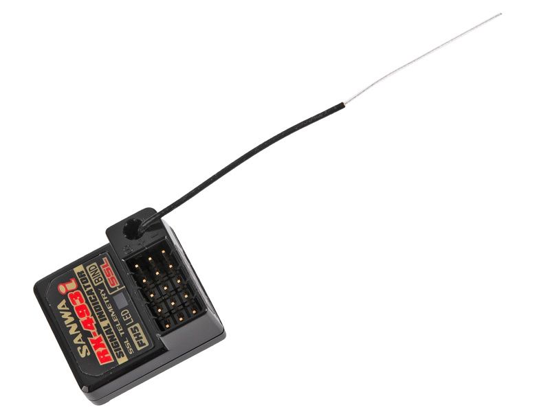Sanwa RX-493i Empfänger (4-Kanal/FH5) Dual ID + Signal Indicator