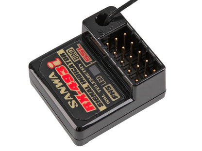 Sanwa RX-493i Empfänger (4-Kanal/FH5) Dual ID + Signal Indicator