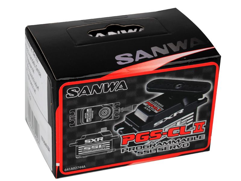 Sanwa SRG PGS-CL V2 Low Profile Servo 0,08sec/16,6kg für 1:10 Autos