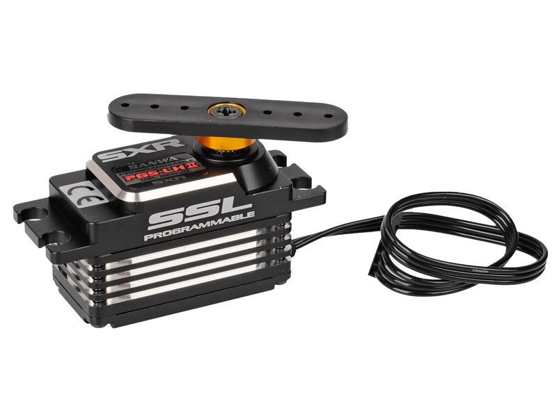 Sanwa SRG PGS-LH V2 Low Profile Servo 0.09sec/15.6kg for 1:10