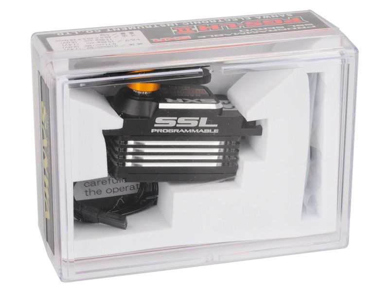 Sanwa SRG PGS-LH V2 Low Profile Servo 0,09sec/15,6kg für 1:10 Elektroautos