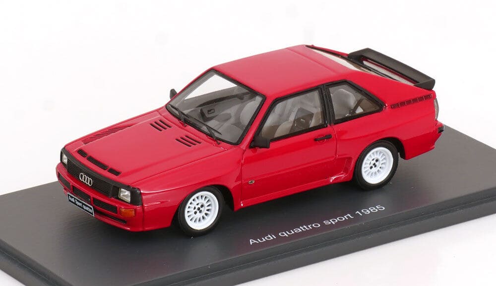Schuco Audi Quattro Sport 1985 - Red 1:43 Model