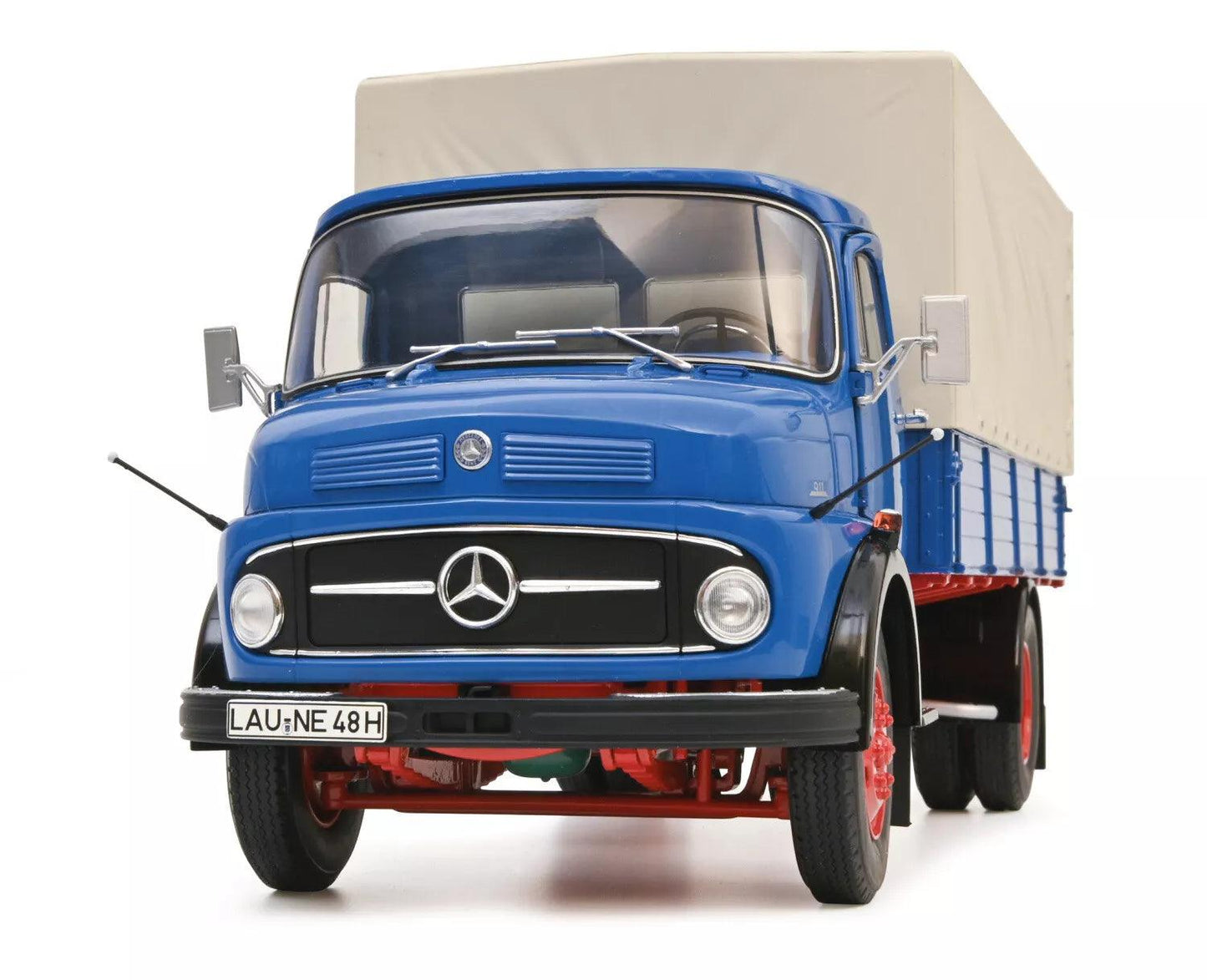 Schuco Mercedes - Benz L911 - Blue 1:18 Modell - Artexio