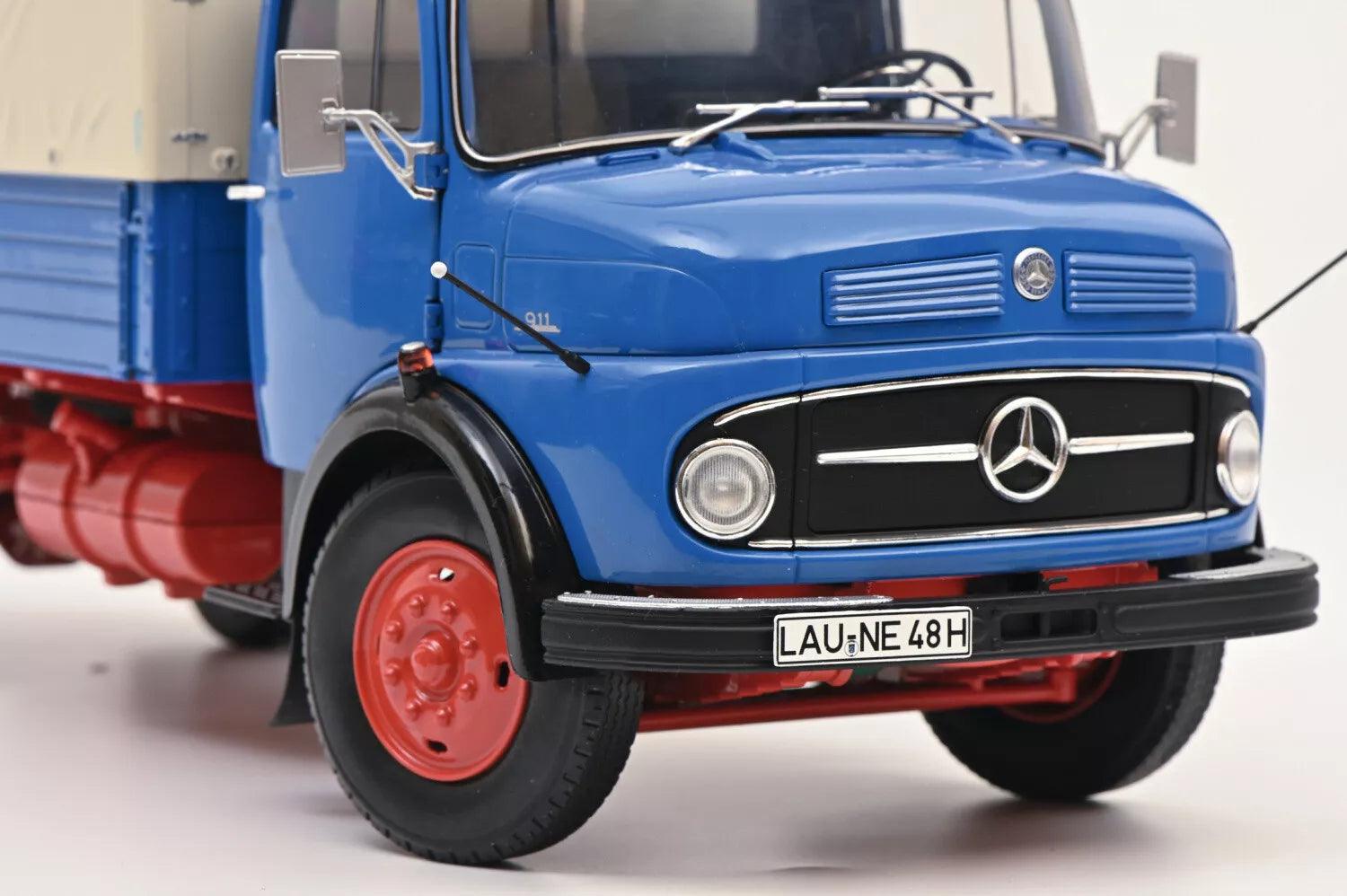 Schuco Mercedes - Benz L911 - Blue 1:18 Modell - Artexio