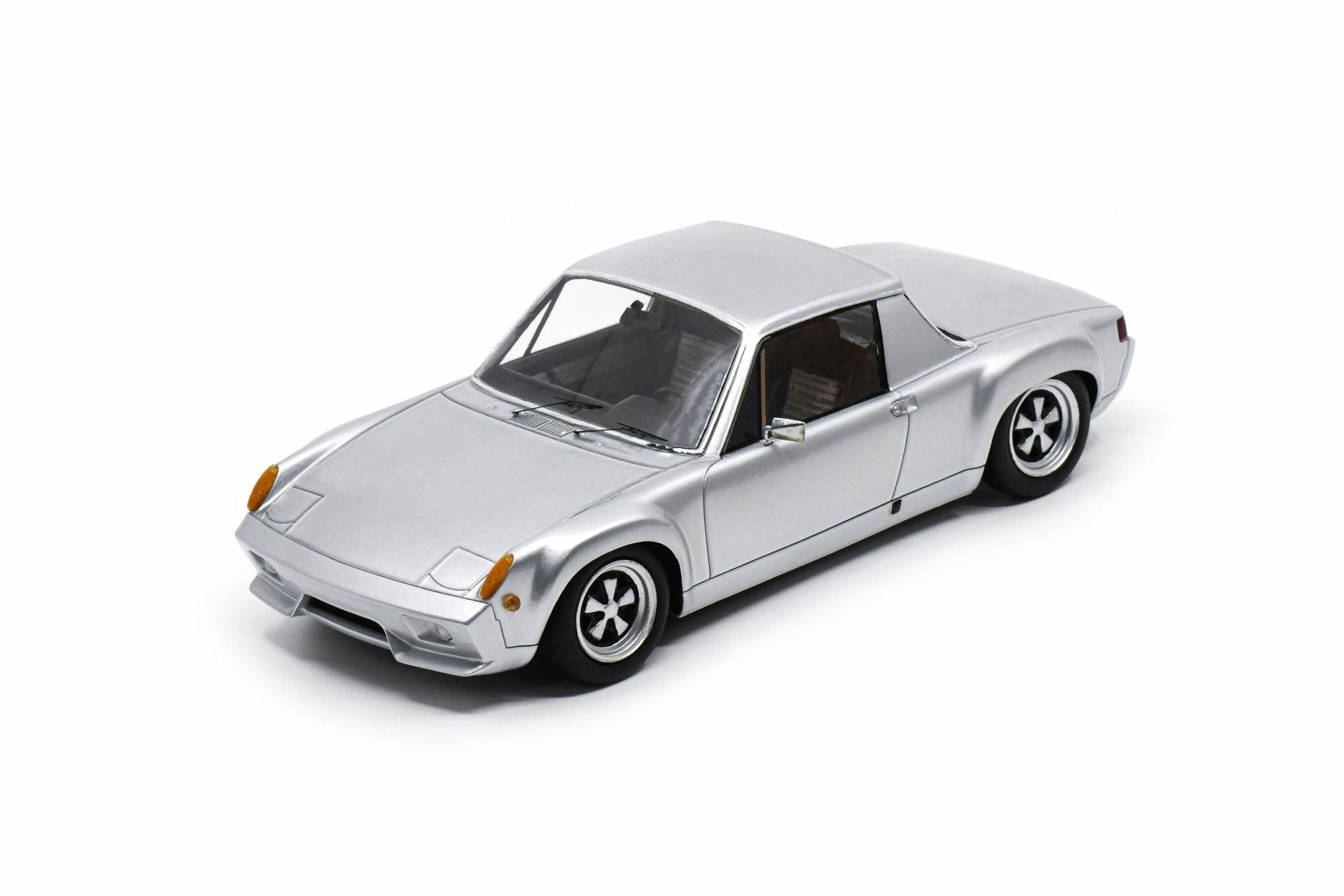 Schuco Porsche 916 Chassis #12 1972 - Silver 1:43 Modell - Artexio