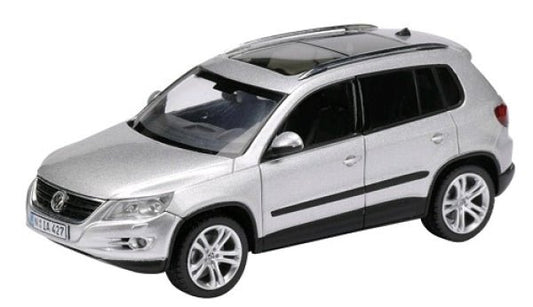 Schuco VW Tiguan Track & Field Silver 2007 1:43 Modell
