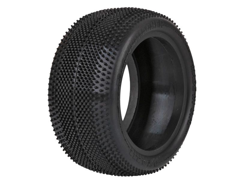 Schumacher 1:10 Azami gelb Offroad Reifen (2) 2WD + 4WD Heckreifen