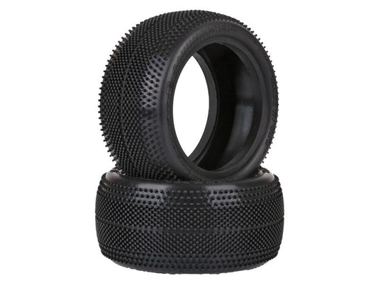 Schumacher 1:10 Azami gelb Offroad Reifen (2) 2WD + 4WD Heckreifen