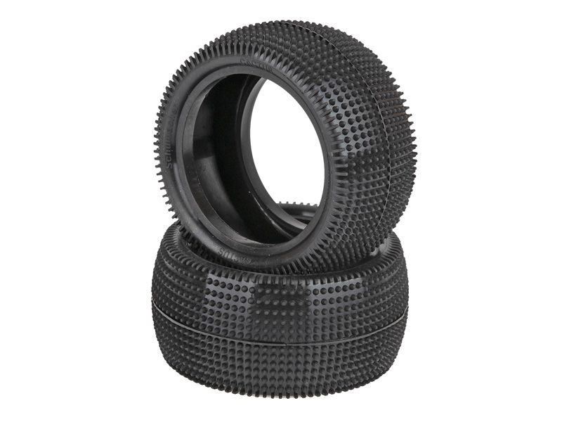 Schumacher 1:10 Cactus gelb Offroad Reifen (2) 2WD + 4WD Heckreifen