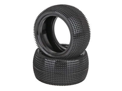 Schumacher 1:10 Cactus gelb Offroad Reifen (2) 2WD + 4WD Heckreifen