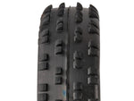 Schumacher 1:10 Cut Stagger silver off-road tires (2) 2WD front tires