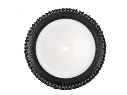 Schumacher 1:10 Komplettrad Mezzo gelb Offroad (2) EOS 2WD + 4WD Heckreifen