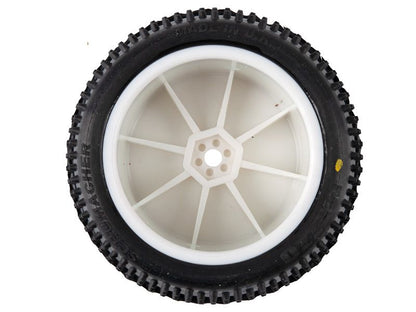 Schumacher 1:10 Komplettrad Mezzo gelb Offroad (2) EOS 2WD + 4WD Heckreifen