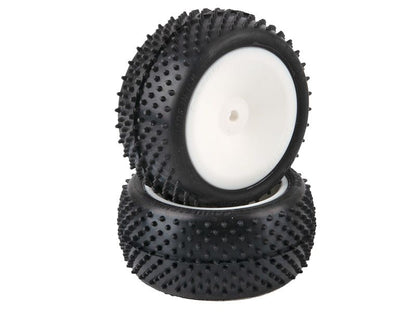 Schumacher 1:10 Komplettrad Mezzo gelb Offroad (2) EOS 2WD + 4WD Heckreifen