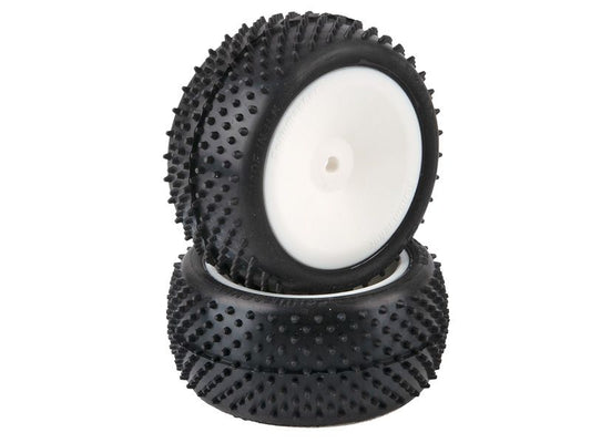 Schumacher 1:10 Komplettrad Mezzo gelb Offroad (2) EOS 2WD + 4WD Heckreifen