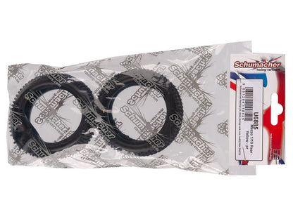 Schumacher 1:10 Mezzo gelb Offroad Reifen (2) 2WD + 4WD Heckreifen