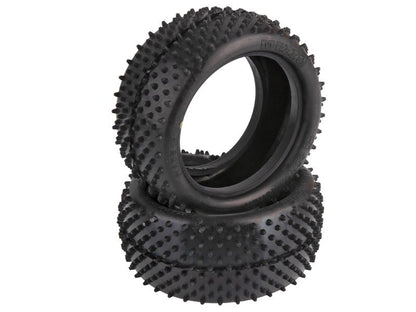 Schumacher 1:10 Mezzo gelb Offroad Reifen (2) 2WD + 4WD Heckreifen