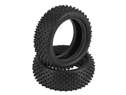 Schumacher 1:10 Mezzo gelb Offroad Reifen (2) 4WD Frontreifen