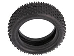Schumacher 1:10 Mezzo yellow off-road tires (2) 4WD front tires