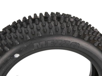 Schumacher 1:10 Mezzo silber Offroad Reifen (2) 2WD + 4WD Heckreifen