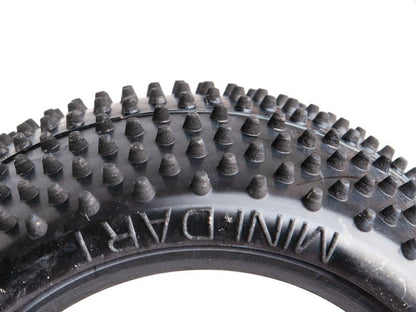 Schumacher 1:10 Mini Dart gelb Offroad Reifen (2) 2WD + 4WD Heckreifen