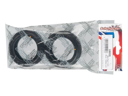 Schumacher 1:10 Mini Dart gelb Offroad Reifen (2) 2WD + 4WD Heckreifen