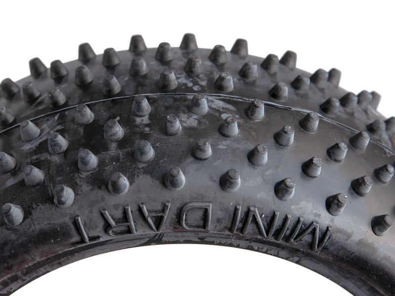 Schumacher 1:10 Mini Dart gelb Offroad Reifen (2) 4WD Frontreifen