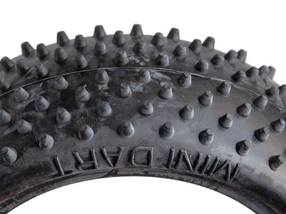 Schumacher 1:10 Mini Dart gelb Offroad Reifen (2) 4WD Frontreifen