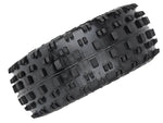 Schumacher 1:8 Stagger Rib - gelb Offroad Reifen (2)