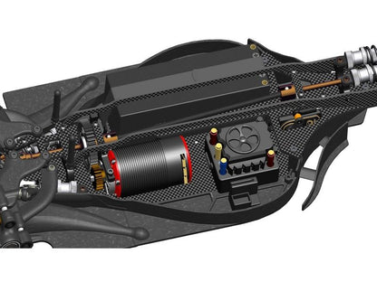 Serpent F190 Elektro 1:8 Formel 1 Chassis 4WD Kit Spec Artexio
