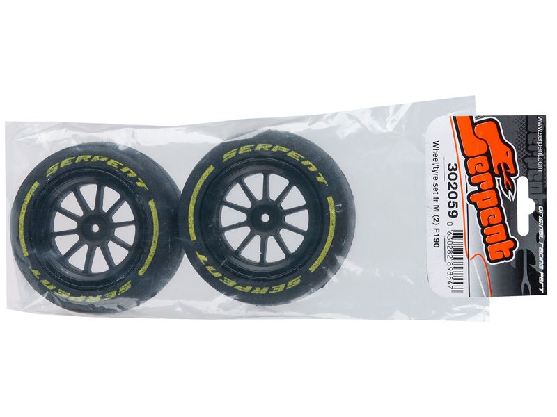 Serpent F190 Reifensatz vorne Mischung Medium